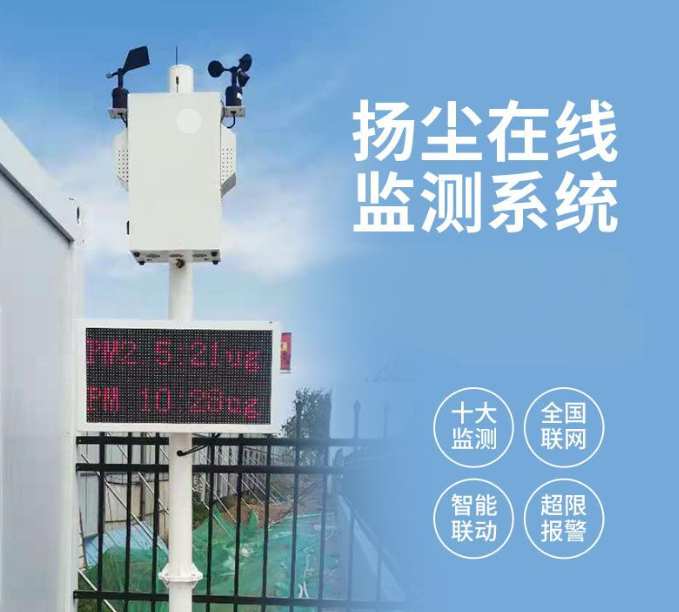 揚塵監測系統：治理揚塵新利器！