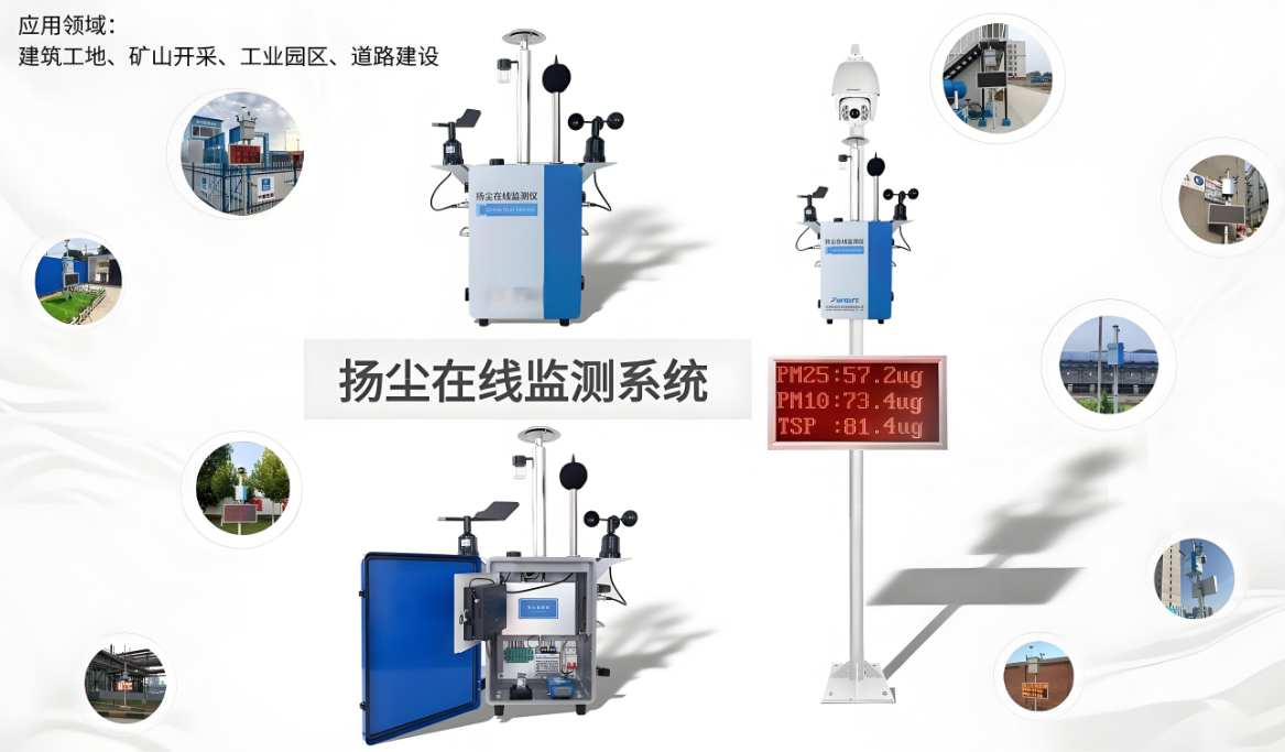 工地施工揚(yáng)塵監(jiān)測(cè)系統(tǒng)主要監(jiān)測(cè)哪些數(shù)據(jù)？